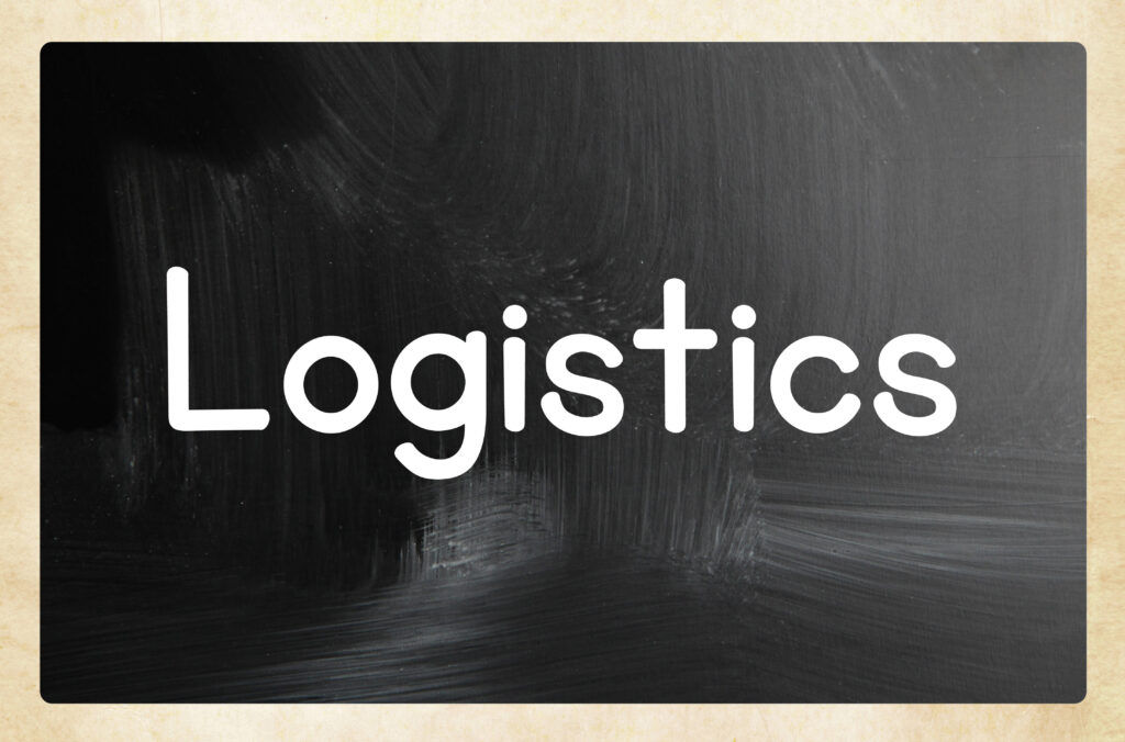 The trucking industry is a big part of logistics.