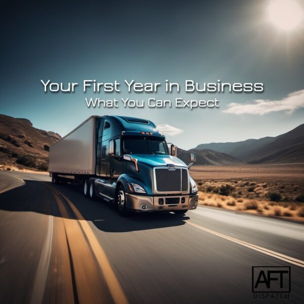 First Year in Trucking Business
