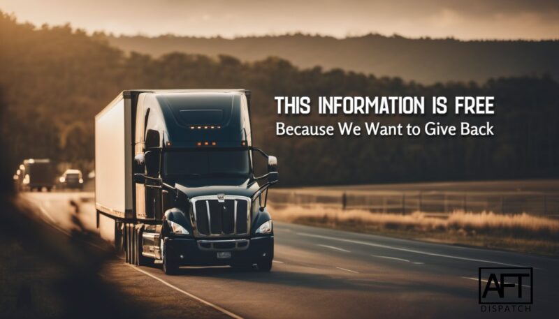 Free Trucking Information