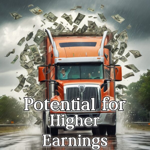 Potential for higher earnings as an owner operator in 2024