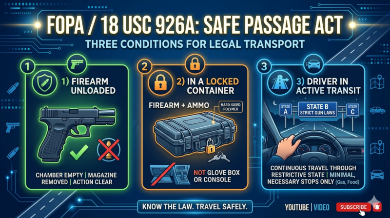 FOPA / 18 USC 926A: Safe Passage Act
