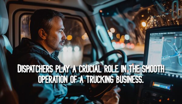 Dispatchers play a crucial role in the smooth operation of a trucking business.
