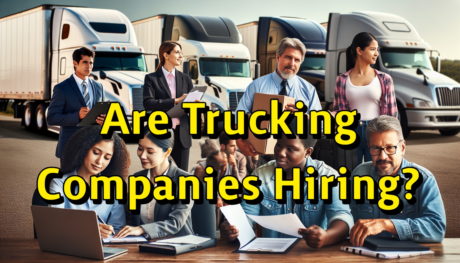 are trucking companies hiring?