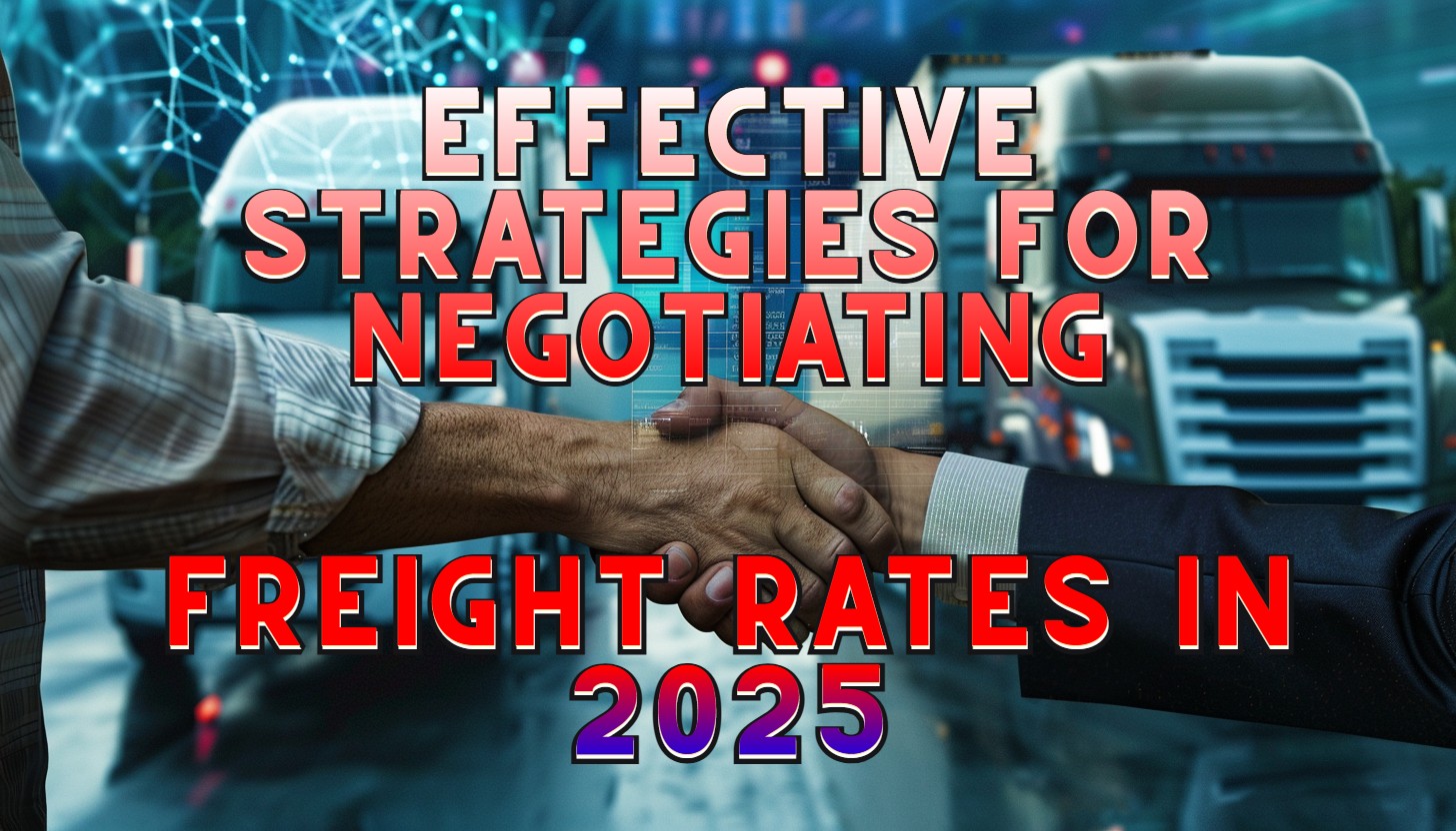 Negotiating Freight Rates 2025